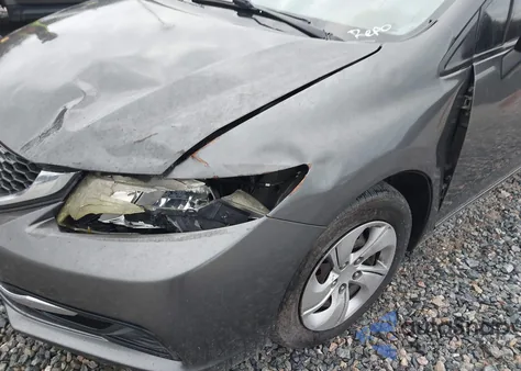 2013 Honda Civic Lx из США, поврежденный, VIN 2HGFB2F59DH500664